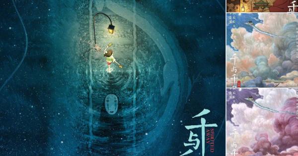 中国で劇場公開が決定した 「千と千尋の神隠し」のポスターが美しいと話題に！